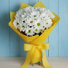 Букет цветов из:  Хризантемы в Таежный