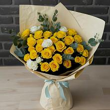 Букет цветов из:  Розы #REPLACE_PRED# Таежный