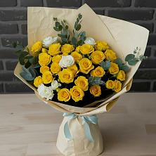 Букет цветов из:  Розы в Таежный