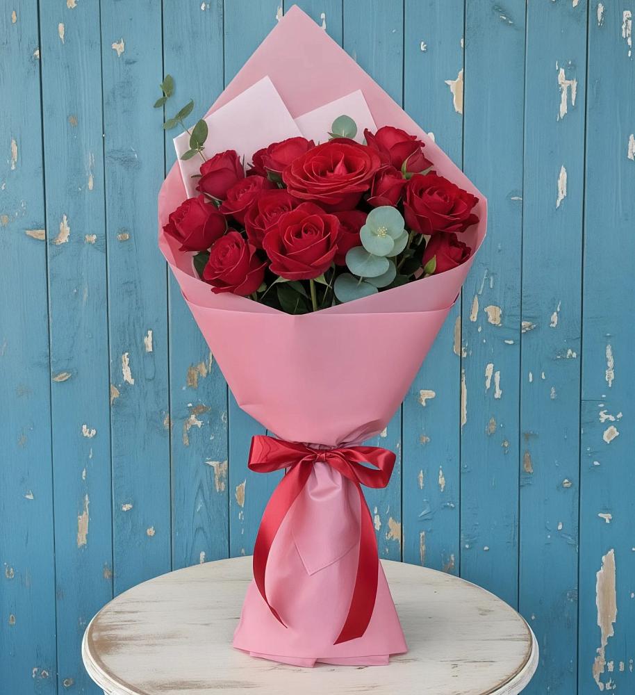 Букет цветов из: Розы в Таежный