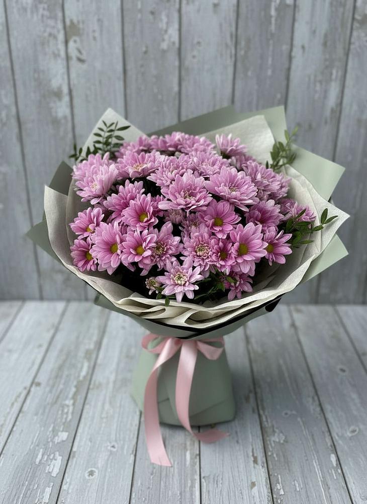 Букет цветов из: Хризантемы в Таежный