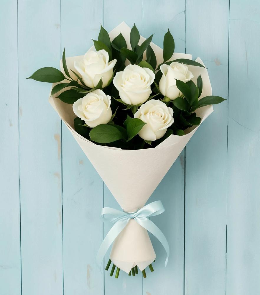 Букет цветов из: Розы в Таежный