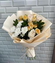 Букет цветов из:  Розы и Хризантемы #REPLACE_PRED# Таежный
