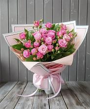Букет Розовый кустик в Таежный