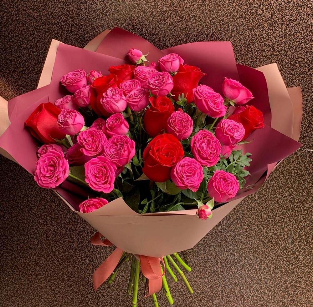 Букет В объятьях нежности в Таежный