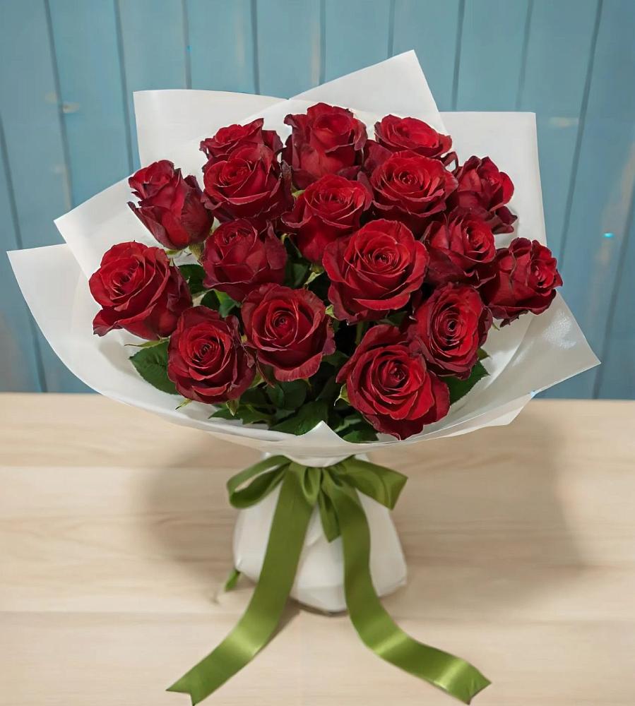 Букет Красные розы в Таежный