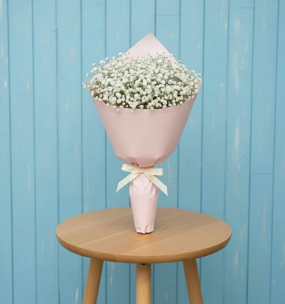 Букет цветов из: Гипсофила в Таежный