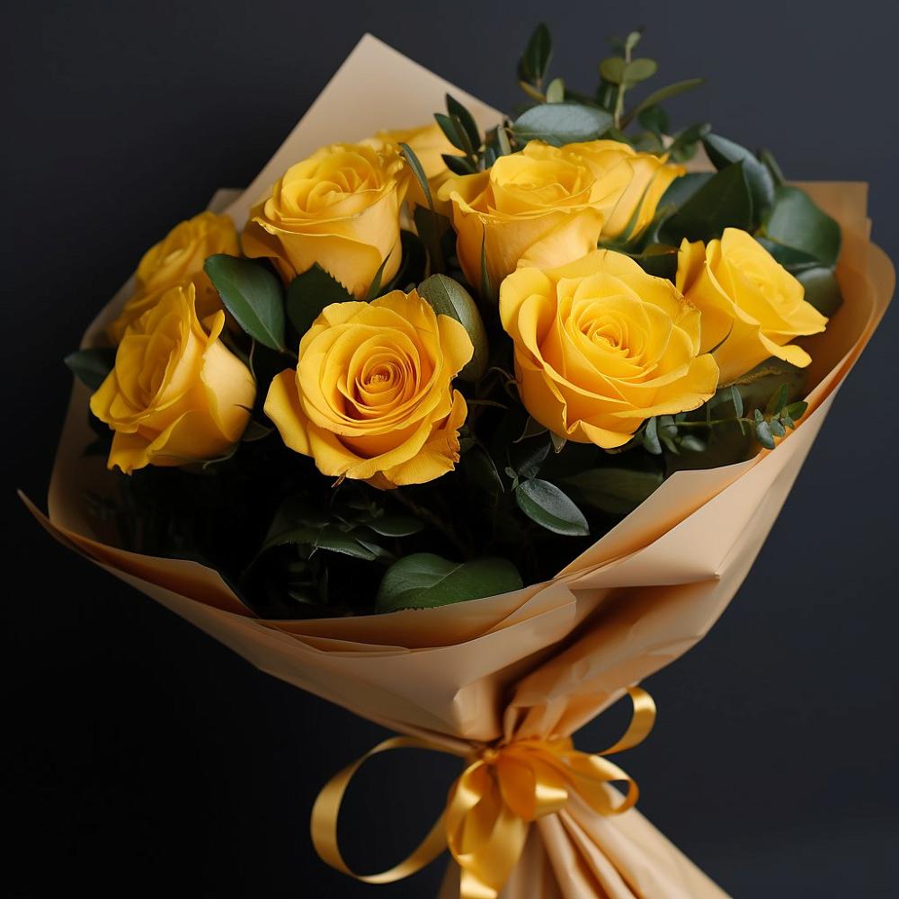 Букет цветов из: Розы в Таежный