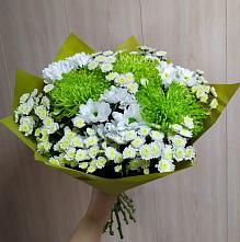 Букет цветов из:  Хризантемы #REPLACE_PRED# Таежный