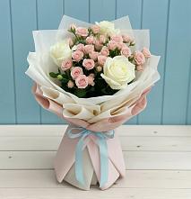 Букет цветов из:  Розы в Таежный