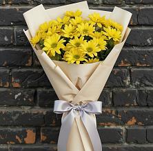 Букет цветов из:  Хризантемы #REPLACE_PRED# Таежный