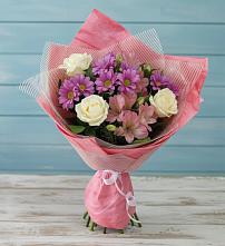 Букет цветов из:  Герберы в Таежный