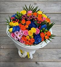 Букет цветов из:  Розы и Хризантемы #REPLACE_PRED# Таежный