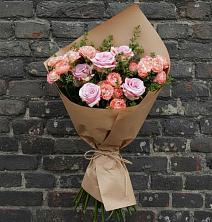 Букет цветов из:  Розы в Таежный