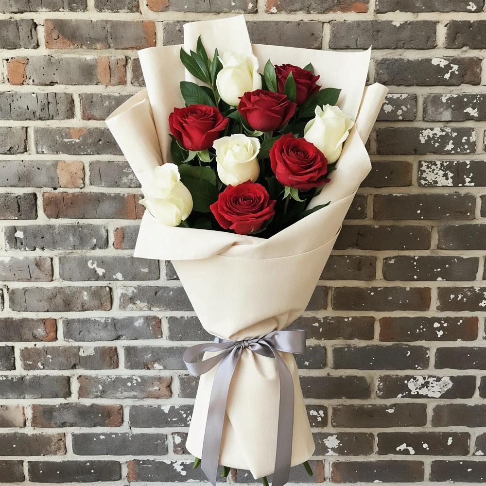 Букет цветов из: Розы в Таежный