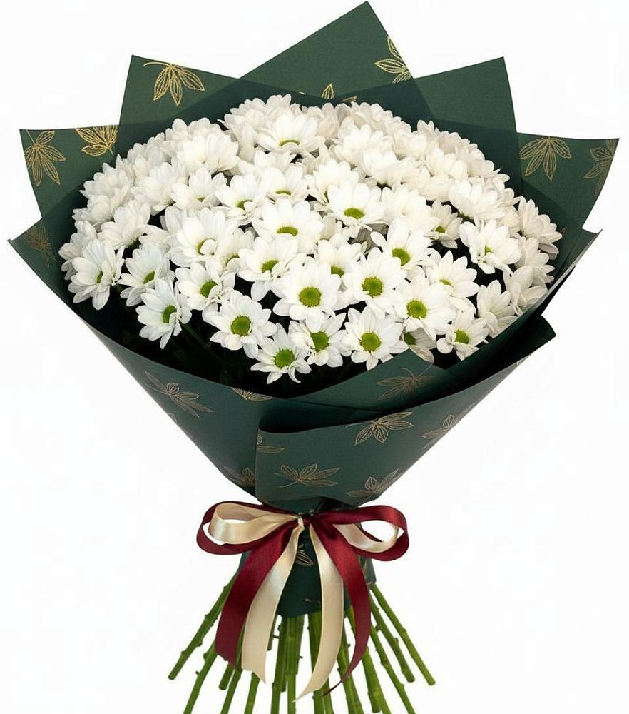 Букет цветов из: Хризантемы в Таежный