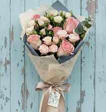 Букет цветов из:  Розы в Таежный
