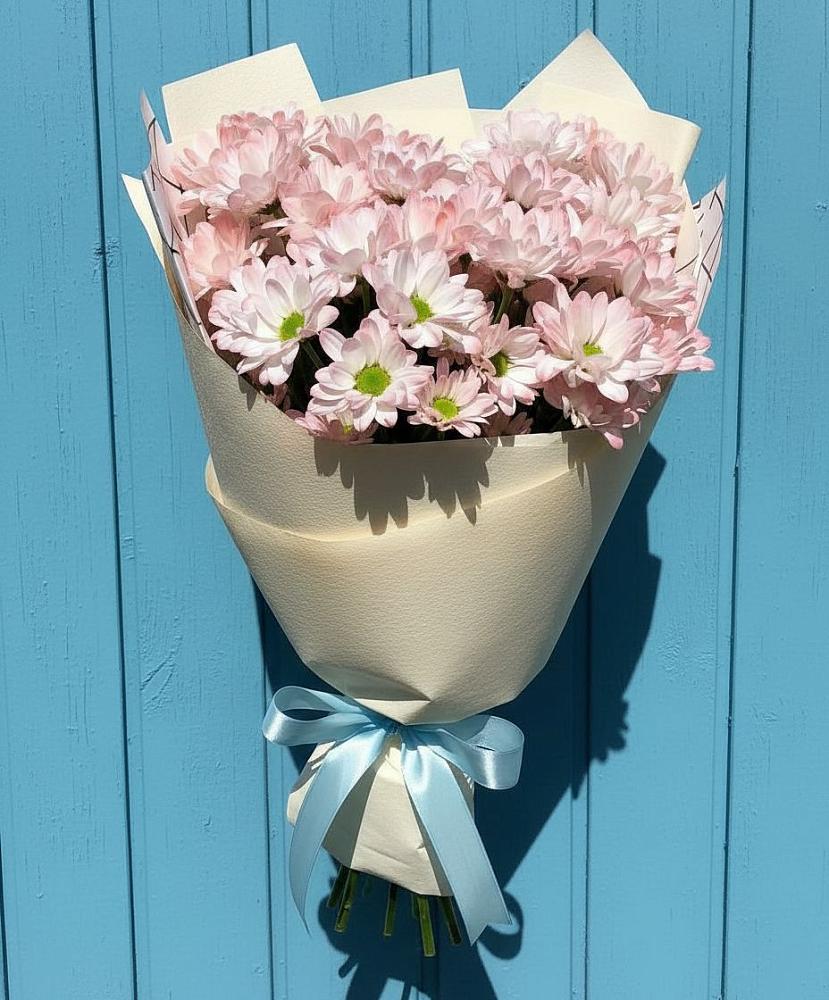 Букет цветов из: Хризантемы в Таежный