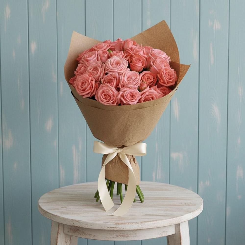 Букет цветов из: Розы в Таежный