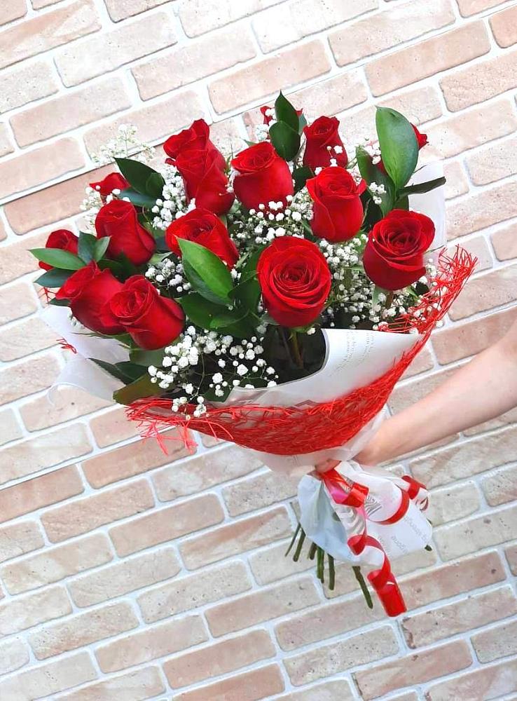 Букет цветов из: Розы в Таежный