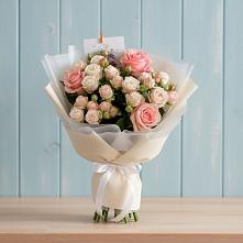 Букет цветов из:  Розы #REPLACE_PRED# Таежный