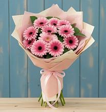 Букет цветов из:  Герберы #REPLACE_PRED# Таежный