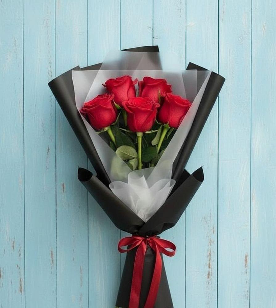 Букет цветов из: Розы в Таежный